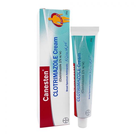 Bayer Pharmaceuticals Canesten Clotrimazole Cream, 20g