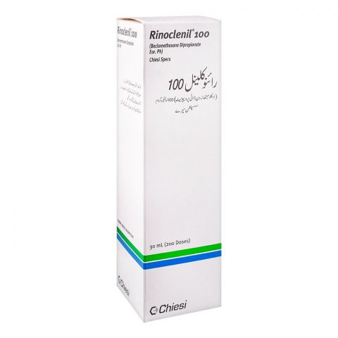 Chiesi Pharmaceuticals Rinoclenil Spray, 100mg/30ml, 200 Doses