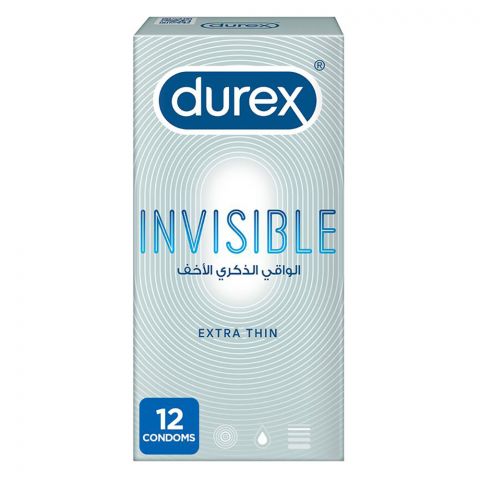 Durex Invisible Extra Sensitive Condoms 12-Pack