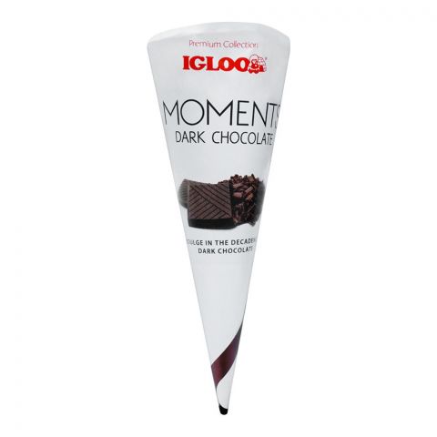Igloo Moments Dark Chocolate.Cone, 125ml
