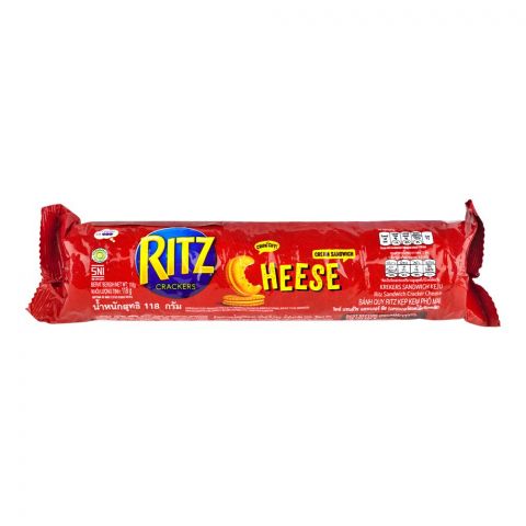 Ritz Sandwich Cracker Biscuit Roll, 118g