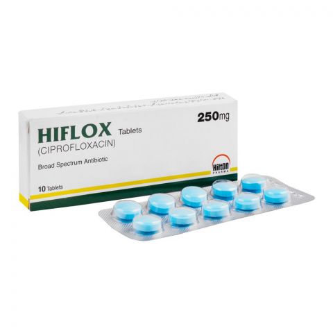 Hilton Pharma Hiflox Tablet, 250mg, 10-Pack