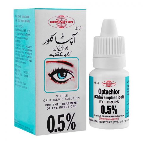 Remington Pharmaceuticals Optachlor 0.5% Eye Drop, 10ml