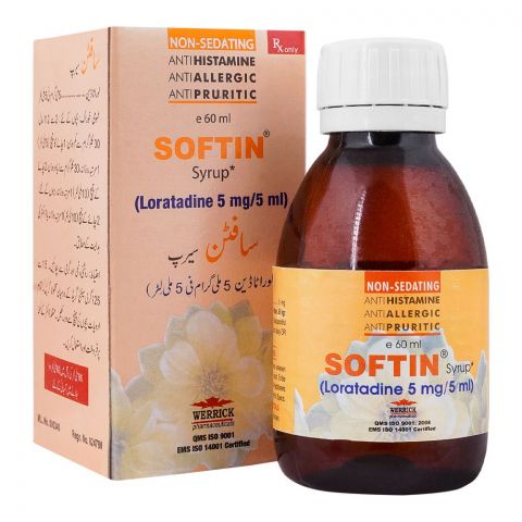 Werrick Pharmaceuticals Softin Syrup, 60ml