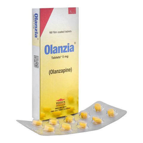 Werrick Pharmaceuticals Olanzia Tablet, 5mg, 10-Pack