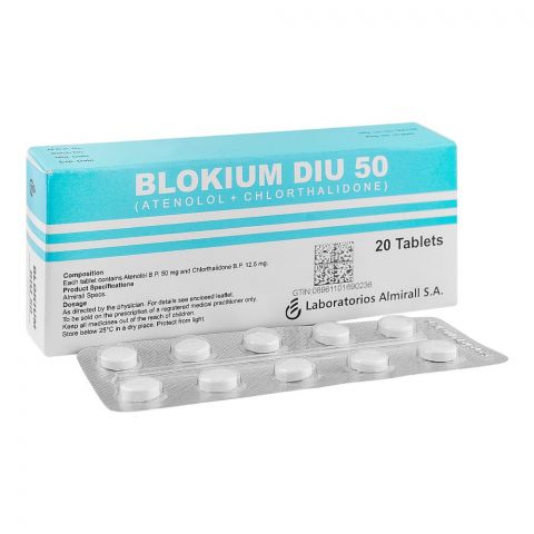 Highnoon Laboratories Blokium DIU Tablet, 50mg, 20-Pack