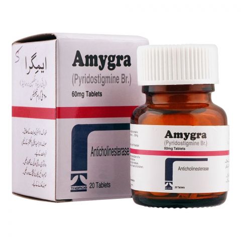 Tabros Pharma Amygra Tablet, 60mg, 20-Pack