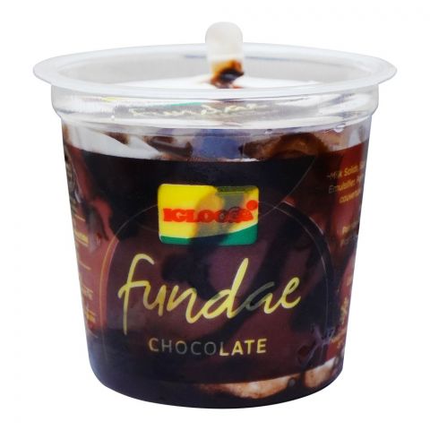 Igloo Fundae Vanilla With Chocolate Cup, 125ml