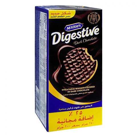 Mcvities Digestive Dark Chocolate, 250g