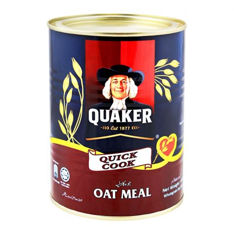 Quaker Quick Cook Oatmeal, 400g, Tin