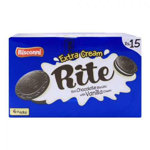 Bisconi Rite Extra Cream Biscuits, 6 Half Rolls