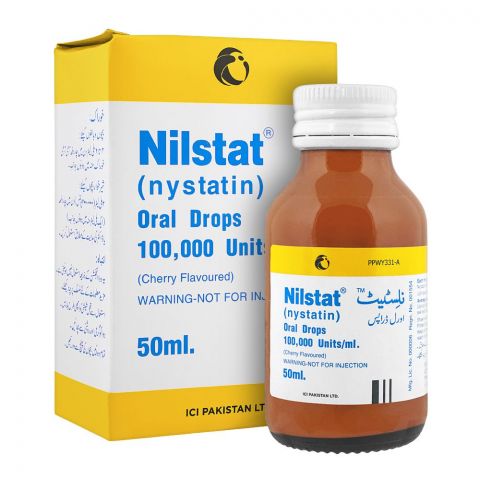 ICI Pharmaceuticals Nilstat Oral Drops, 50ml