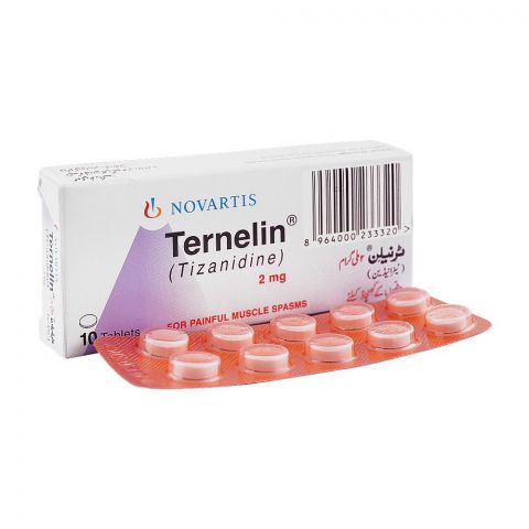 Novartis Pharmaceuticals Ternelin Tablet, 2mg, 10-Pack