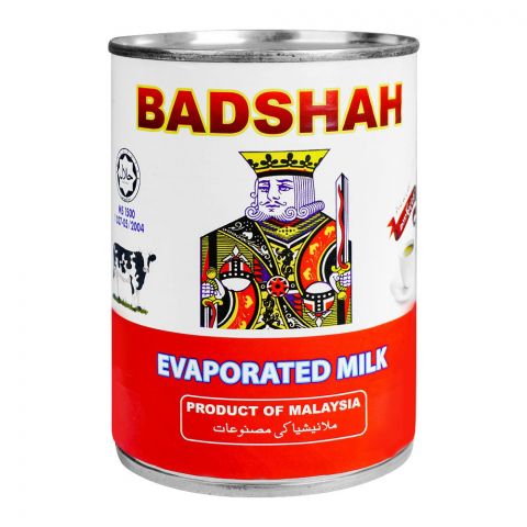 Badshah Evaporated Milk, 390g