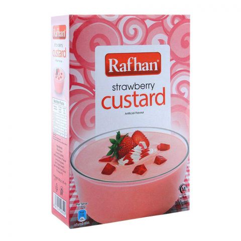 Rafhan Strawberry Custard 300g