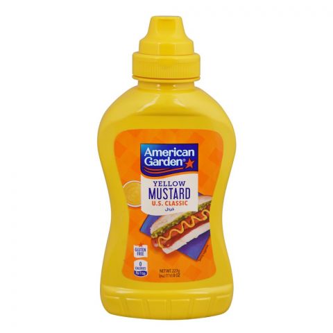 American Garden U.S. Mustard, Pump, 8oz/227g