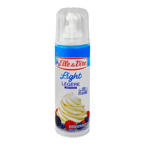 Elle & Vire Light Whipping Cream, 250ml