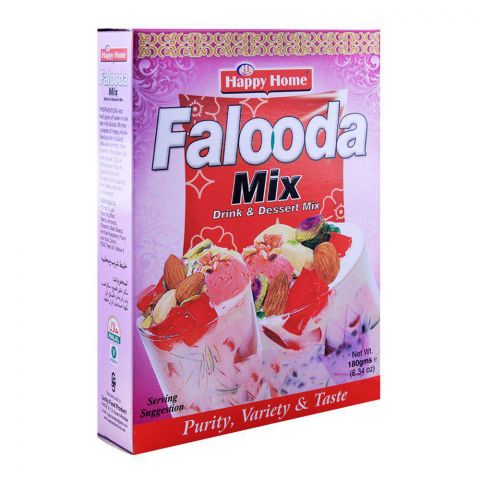 Happy Home Special Falooda Drink & Dessert Mix 185g