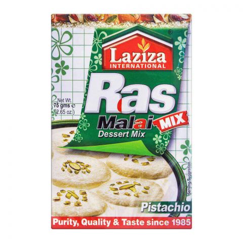 Laziza Rasmalai Dessert Mix, Pistachio, 75g