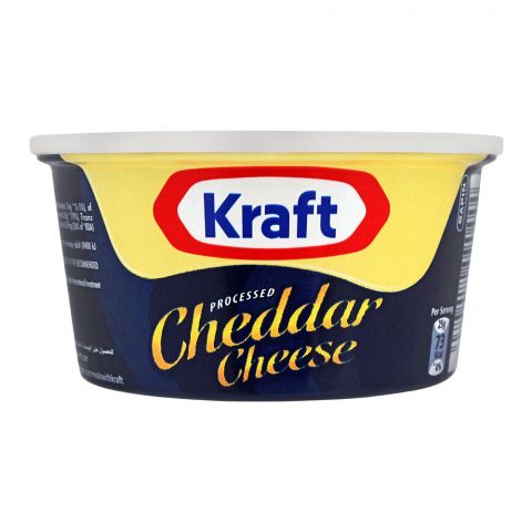 Kraft Processed Cheddar Cheese, Tin, 100g 