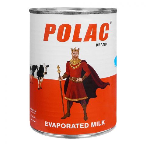 Polac Evaporated Milk, 390g
