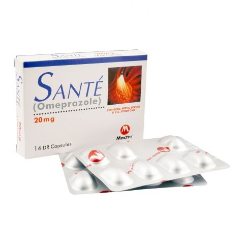 Macter Pharma Sante Capsule, 20mg, 14-Pack
