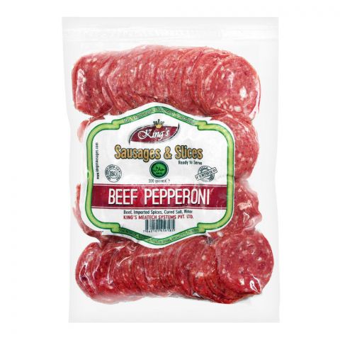 King's Beef Pepperoni, 200g