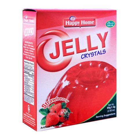 Happy Home Strawberry Jelly 80g