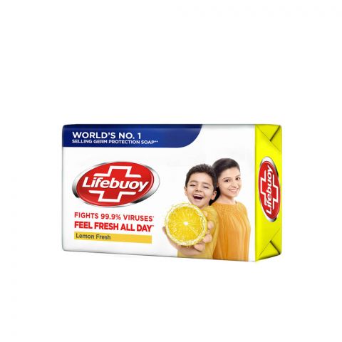 Lifebuoy Lemon Fresh With Activ Silver Soap 112g