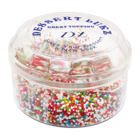 Dessert Lukz Mini Sugar Balls-12 Toppings, 100g