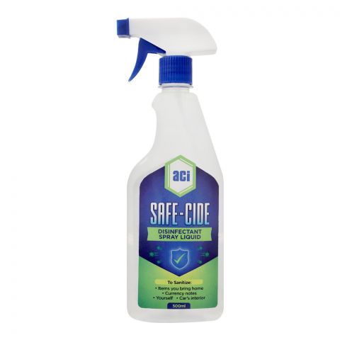 ACI Safe-Cide Disinfectant Spray Liquid, 500ml
