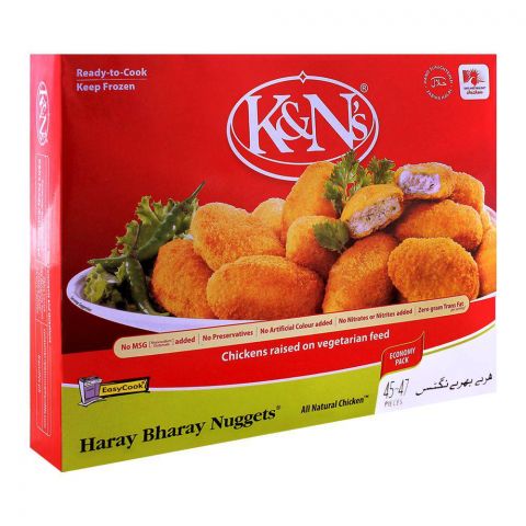 K&N's Haray Bharay Nuggets, 45-47 Pieces, Economy Pack