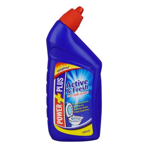 Power Plus Active & Fresh Toilet Bowl Cleaner, 500ml