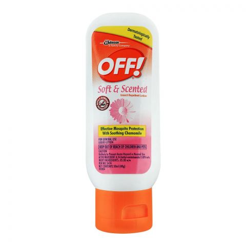 Off Soft & Scented Insect Repellent Lotion, 50ml