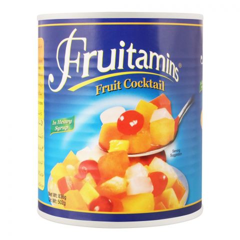 Fruitamins Fruit Cocktail, 836g