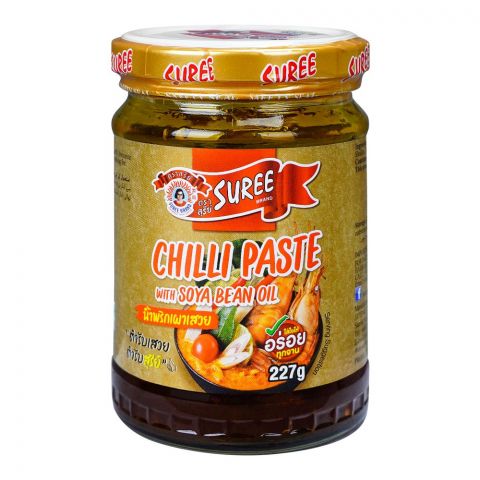 Suree Chilli Paste With Soya Bean Oil, 227g