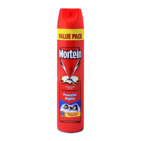 Mortein Peaceful Nights Mosquito Killer Spray, Value Pack, 550ml