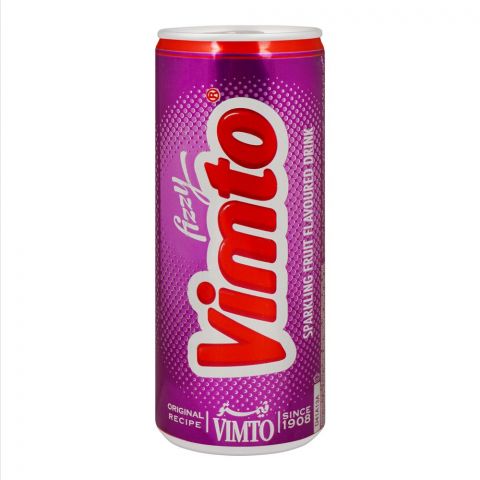 Vimto Sparkling Fruit Flavored Drink, Slim Can, 250ml