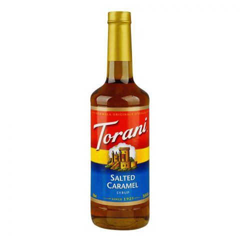 Torani Salted Caramel Syrup, 750ml