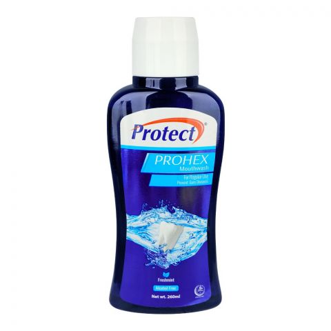 Protect Mouthwash, Alcohol Free, 260ml