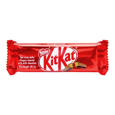 KitKat 2 Finger Milk Chocolate Bar, United Kingdom, 20.7g