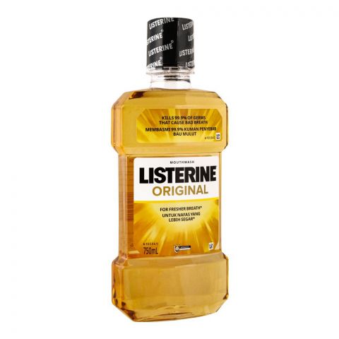 Listerine Original Mouth Wash, 750ml 