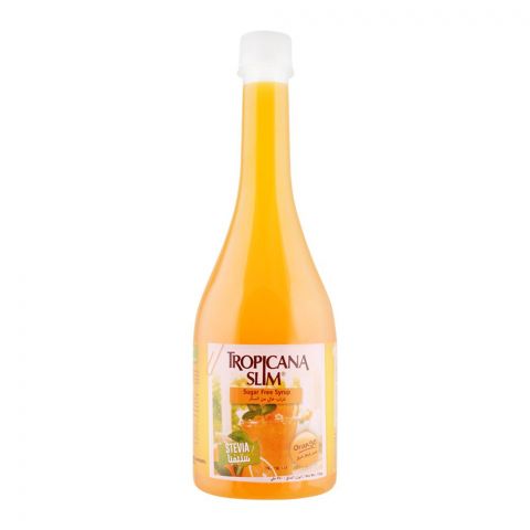 Tropicana Slim Stevia Sugar Free Syrup, Orange, 750ml