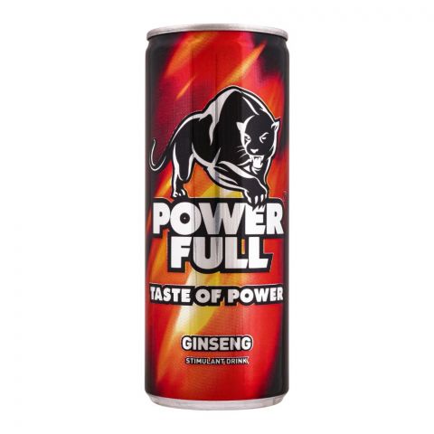 Power Full Taste Of Power Ginseng Stimulant Drink Can, 250ml