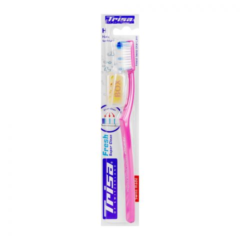 Trisa Fresh Super Clean Hard Toothbrush