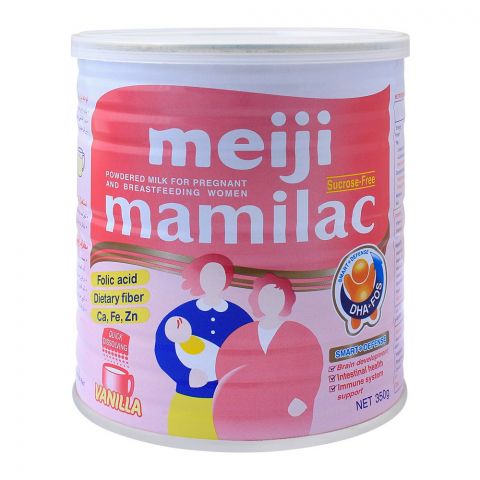 Meiji Mamilac, Vanilla, Sucrose Free, 350g