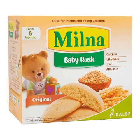 Milna Baby Rusk Original, 130g