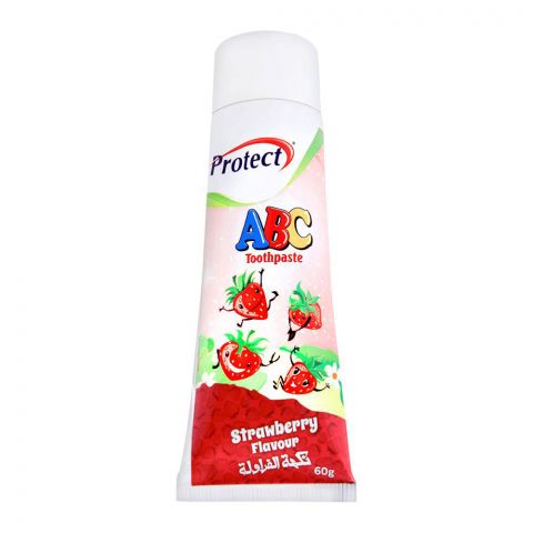 Protect ABC Toothpaste, Strawberry Flavour, 60g