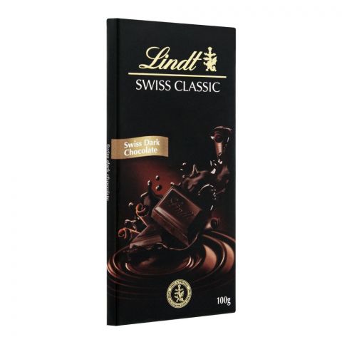 Lindt Swiss Classic Swiss Dark Chocolate, 100g