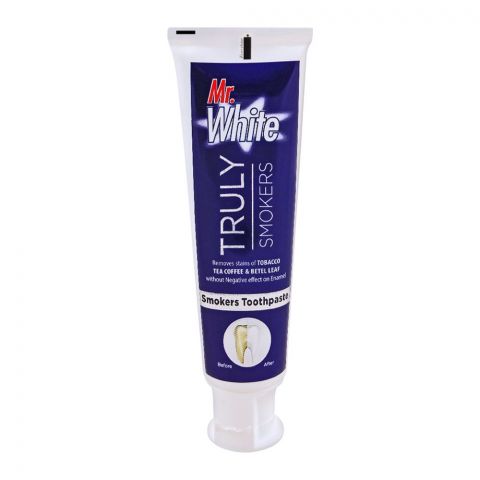 Mr. White Truly Smokers Toothpaste, 70g
